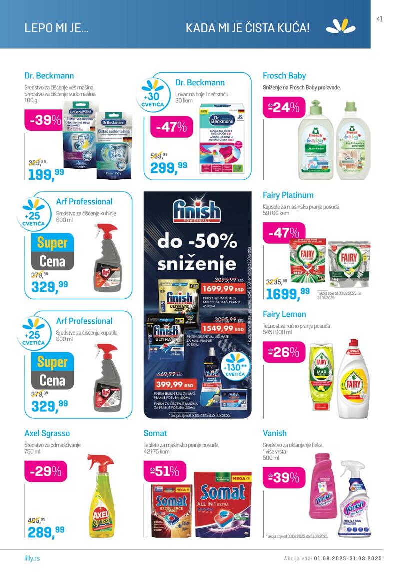 Lilly Drogerie katalog akcija
