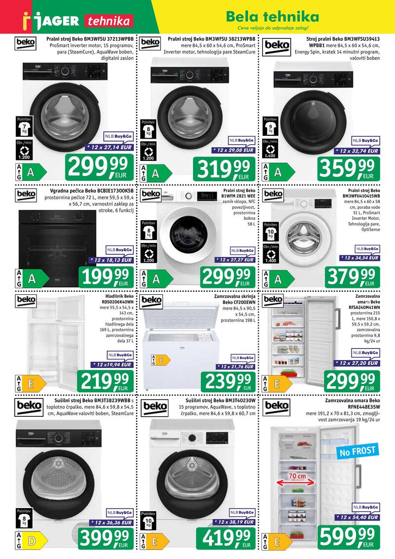 Jager katalog - Tehnika