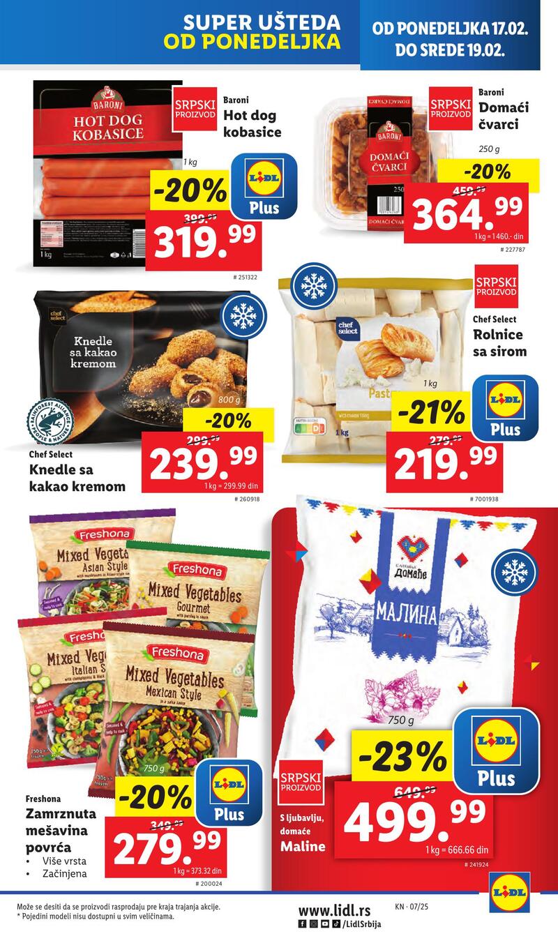 Lidl katalog akcija