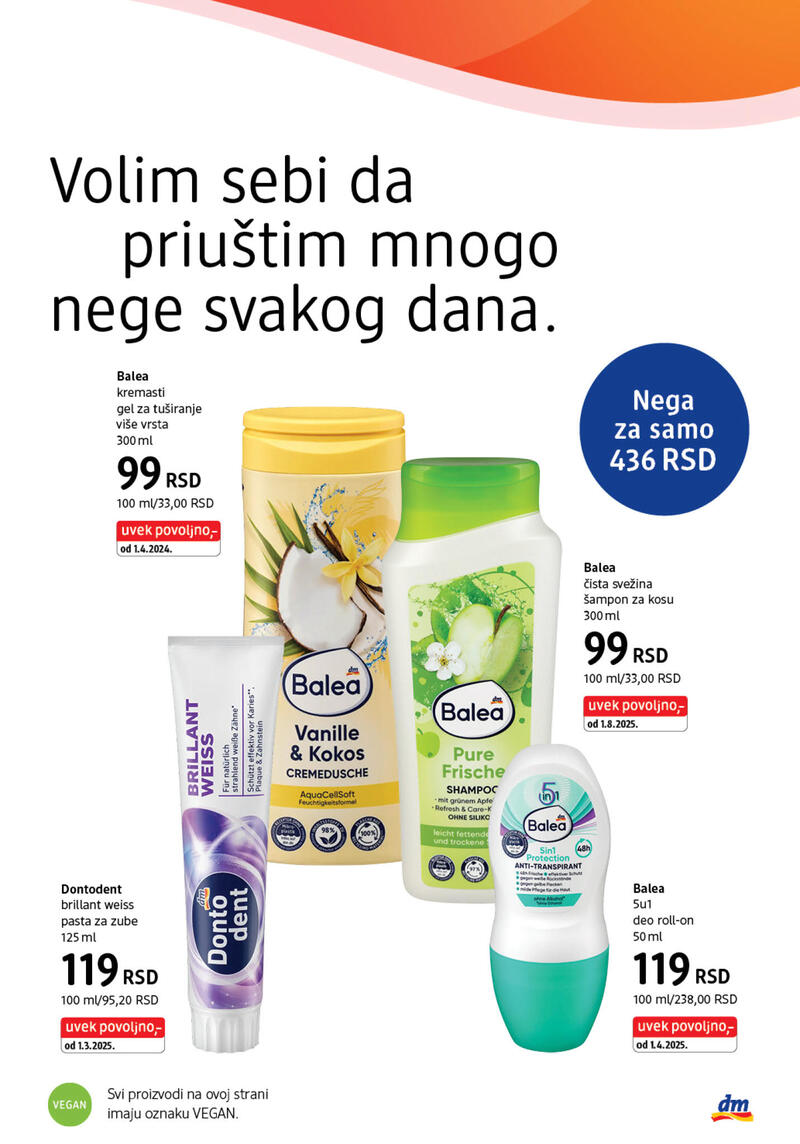 DM Drogerie katalog akcija