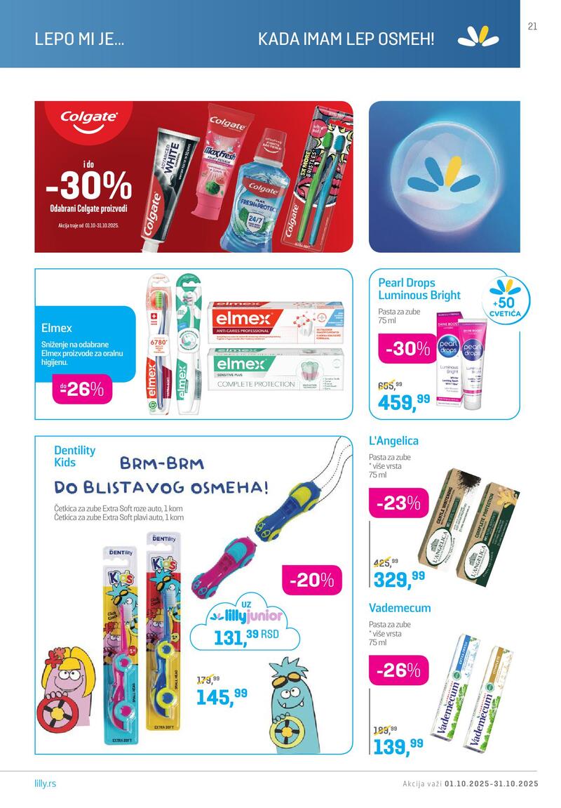 Lilly Drogerie katalog akcija