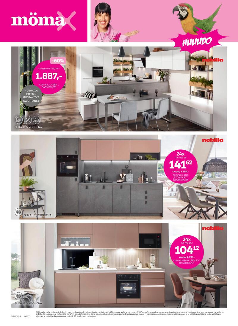 Mömax kuhinje katalog