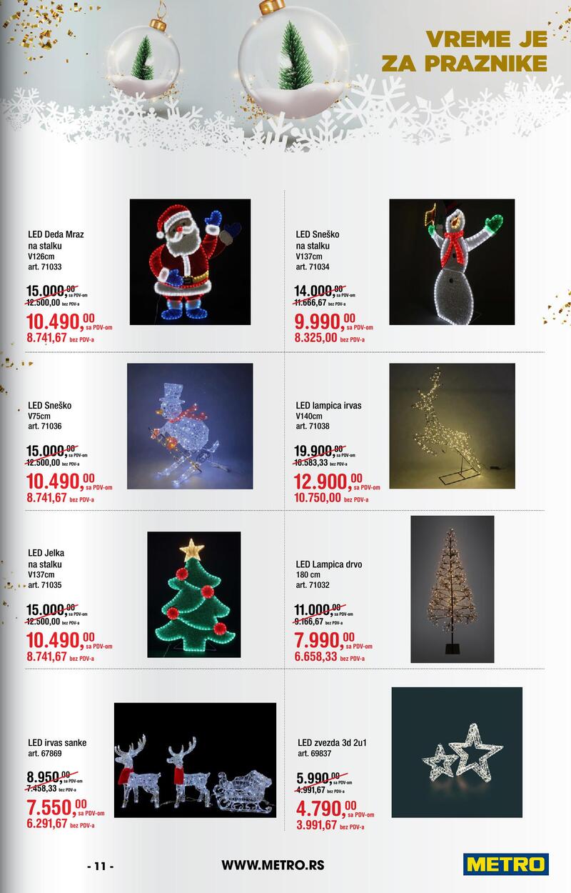 Metro katalog praznična ponuda