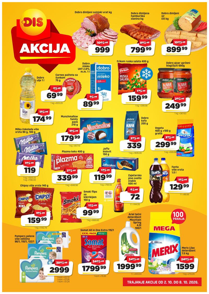 DIS Market katalog - Nedeljna akcija
