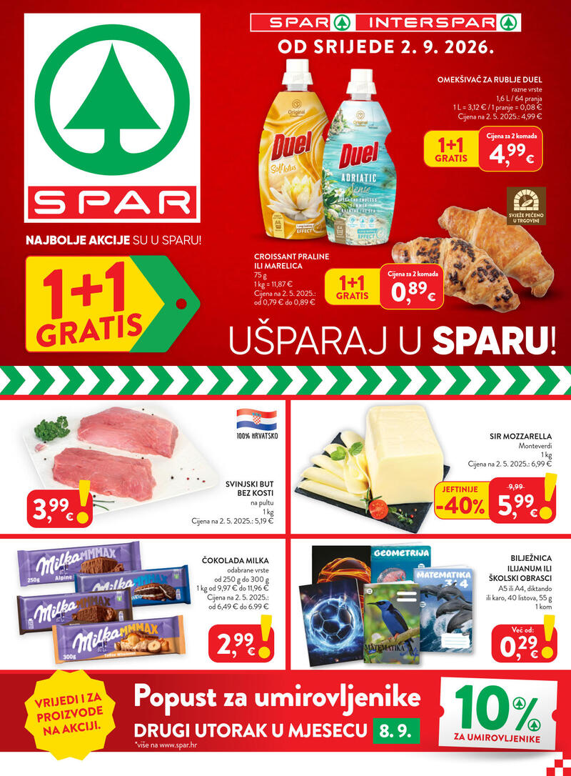 Spar katalog akcija Kataloška akcija