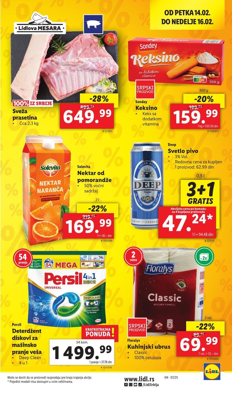 Lidl katalog akcija neprehrana