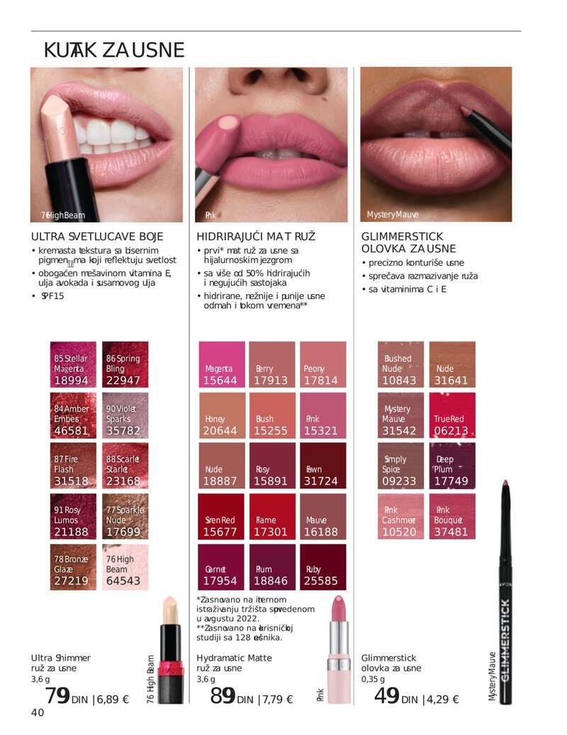 Avon katalog akcija