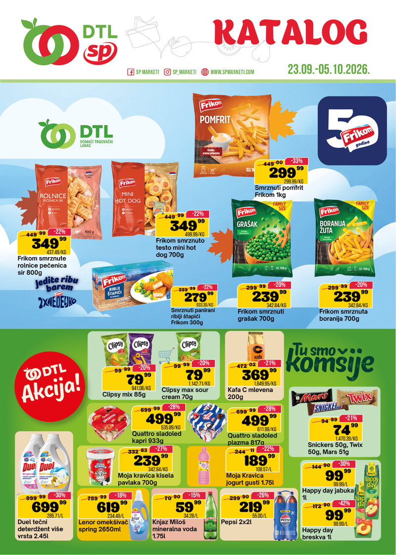 Senta Promet katalog akcija Senta Promet katalog hrana