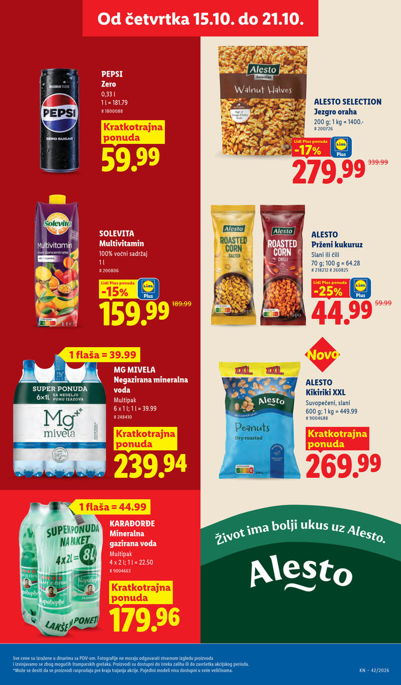 Lidl katalog - Nedeljna akcija