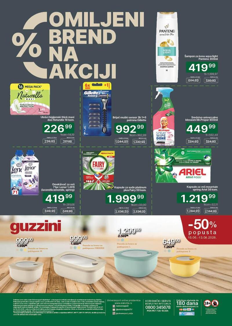 Univerexport akcija