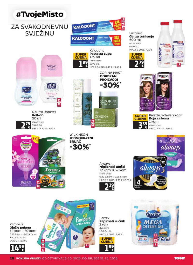 Tommy katalog - Tjedna akcija