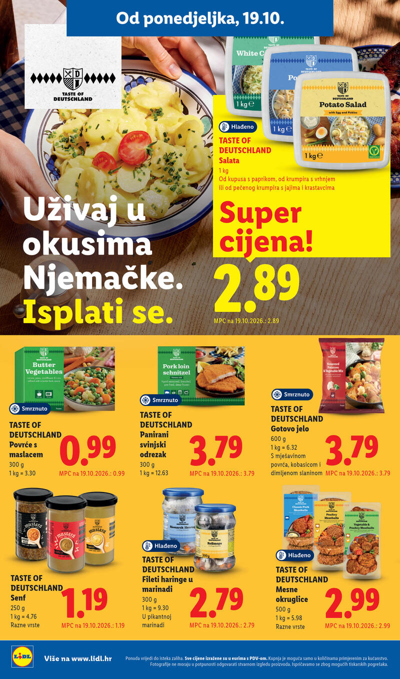 Lidl katalog - Tjedna akcija