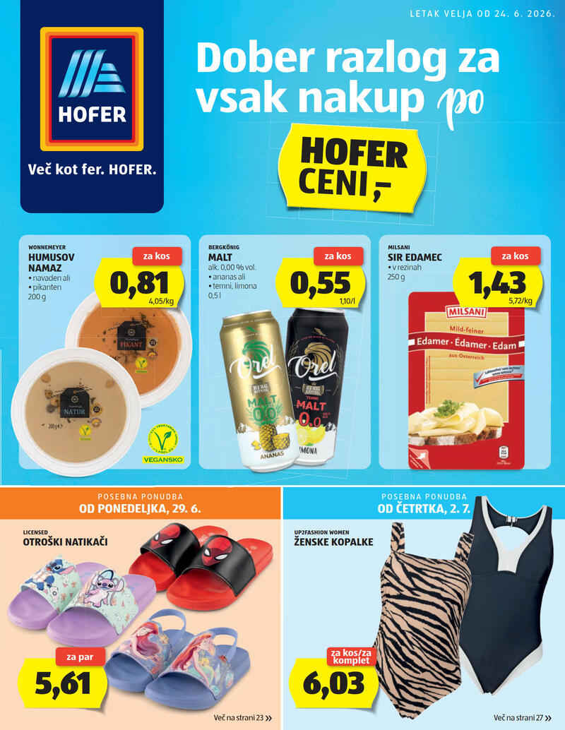 Hofer redni katalog