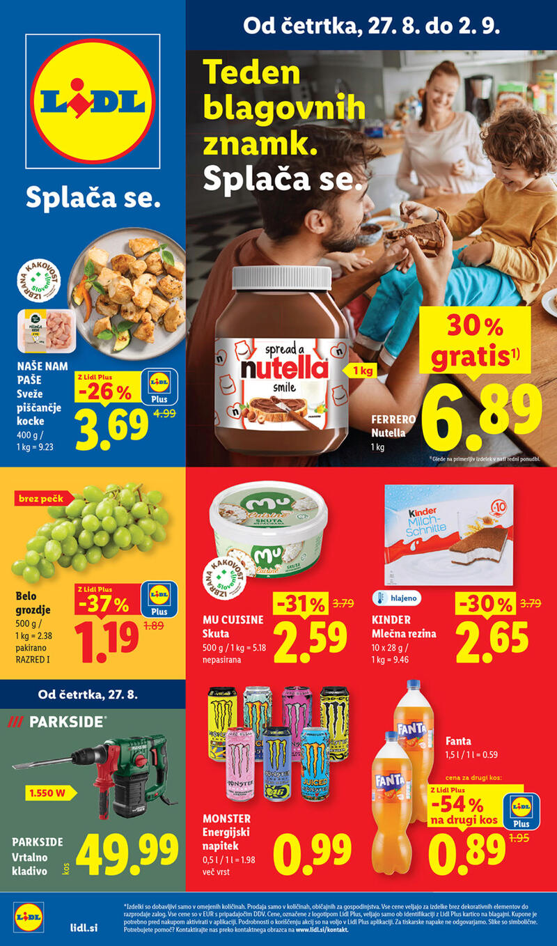 Lidl katalog akcija Redni katalog