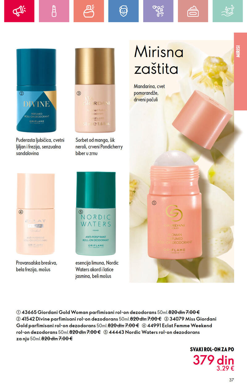 Oriflame katalog akcija