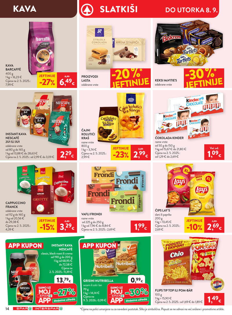 Spar kataloška akcija