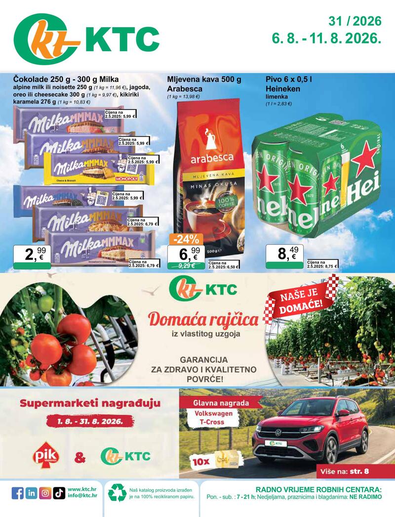 KTC katalog akcija Katalog široke potrošnje