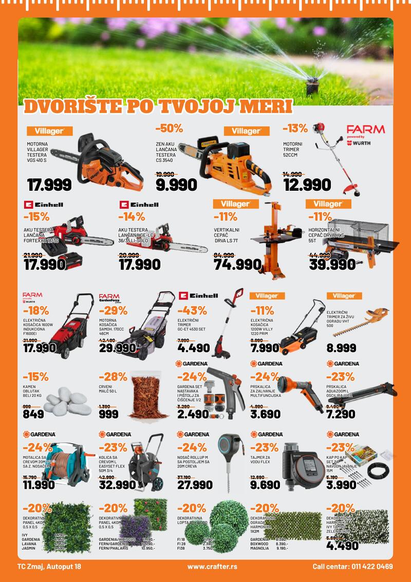 Crafter akcijski katalog