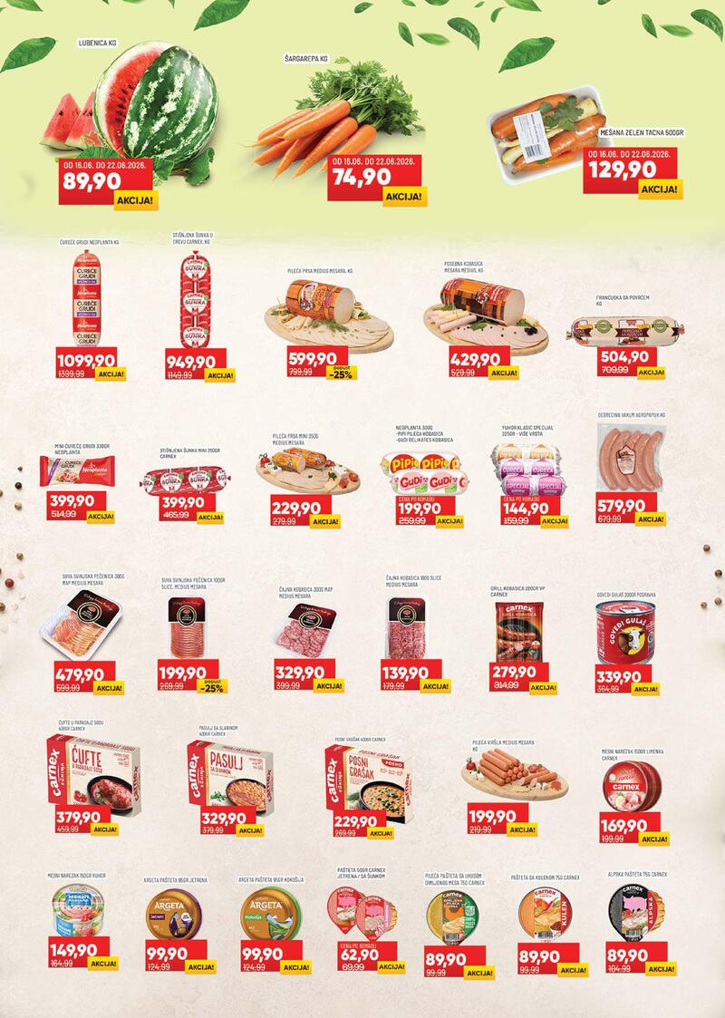 Medius katalog akcija