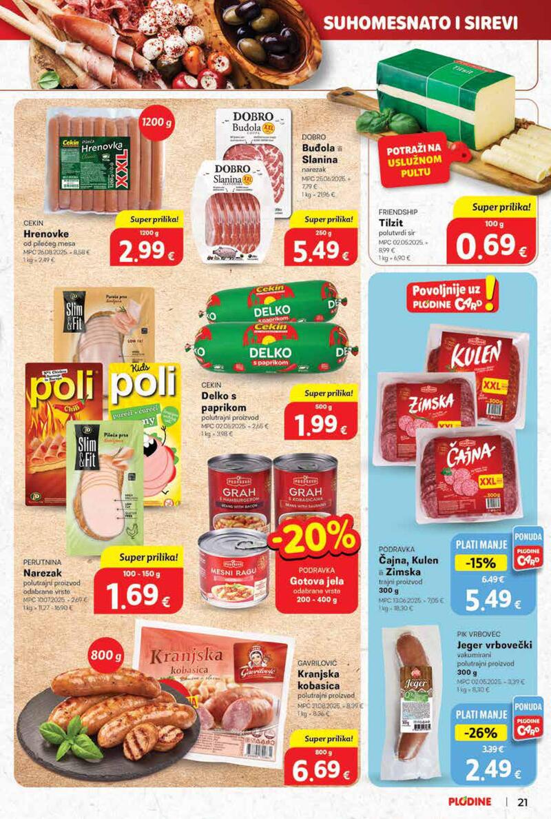 Plodine kataloška akcija