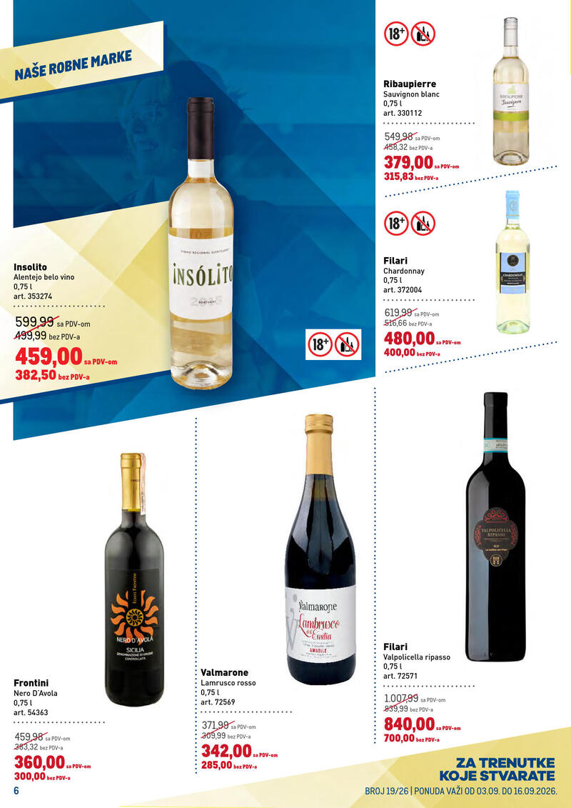 Metro katalog hrana