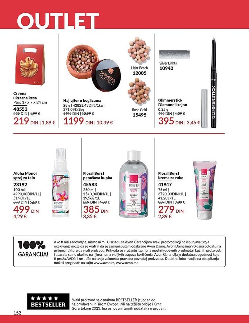 Avon katalog akcija