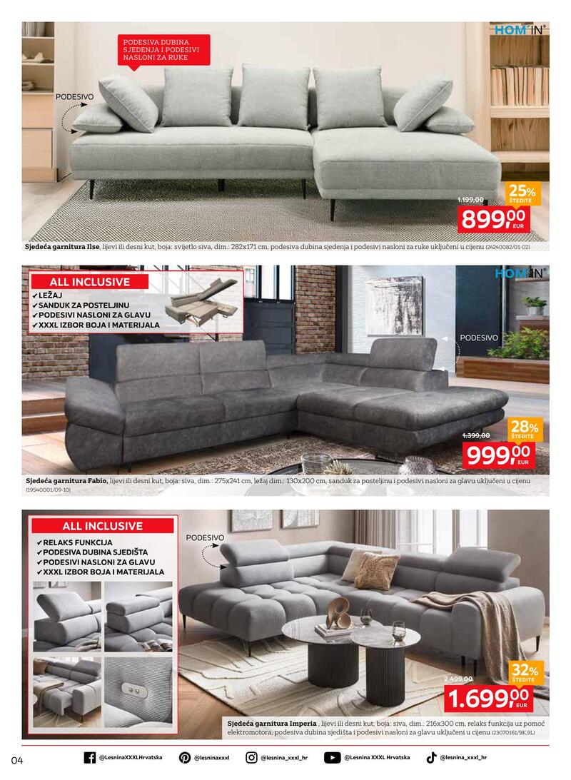 Lesnina XXXL katalog akcija