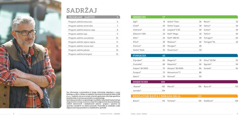 Adama katalog