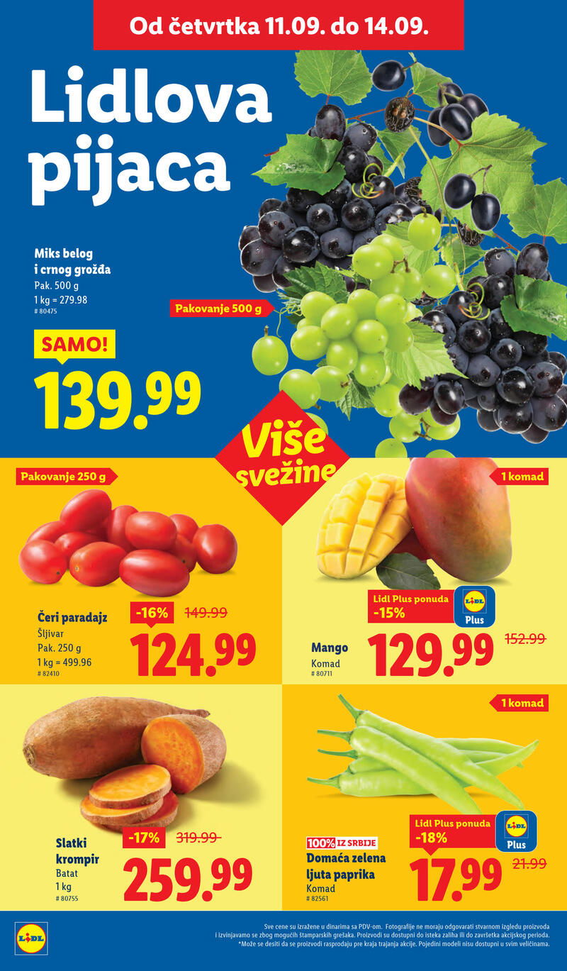 Lidl katalog akcija