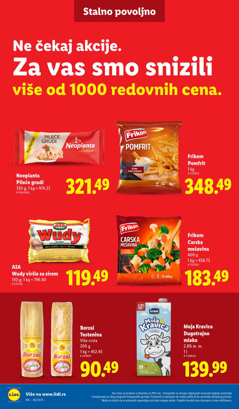 Lidl katalog akcija