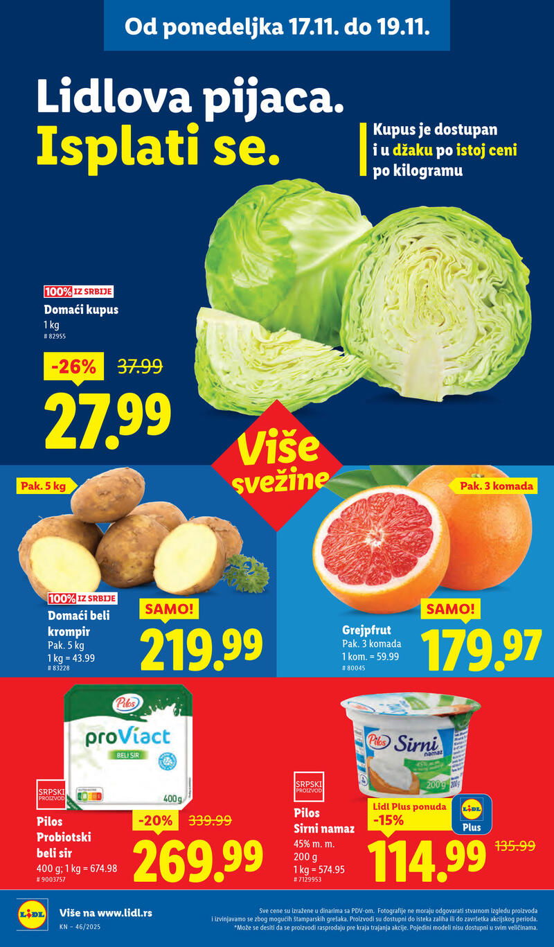 Lidl katalog akcija