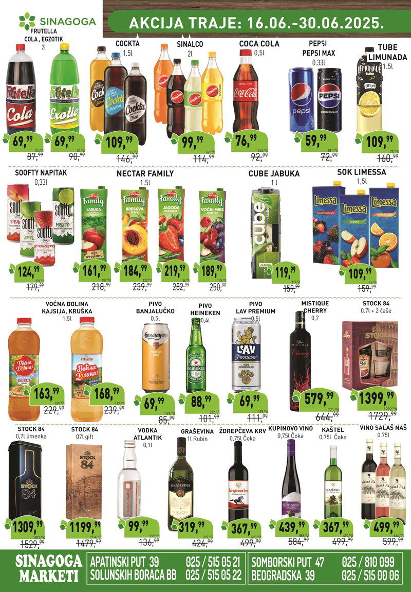 Sinagoga katalog akcija