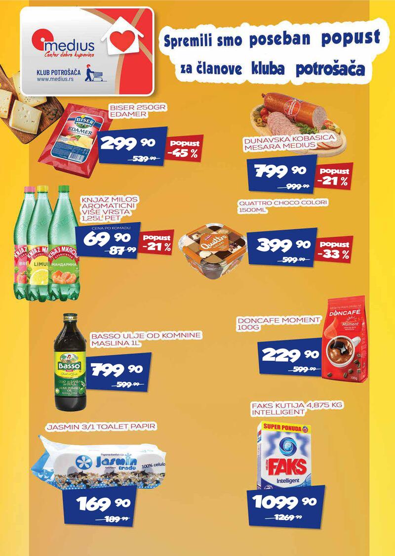 Medius katalog akcija