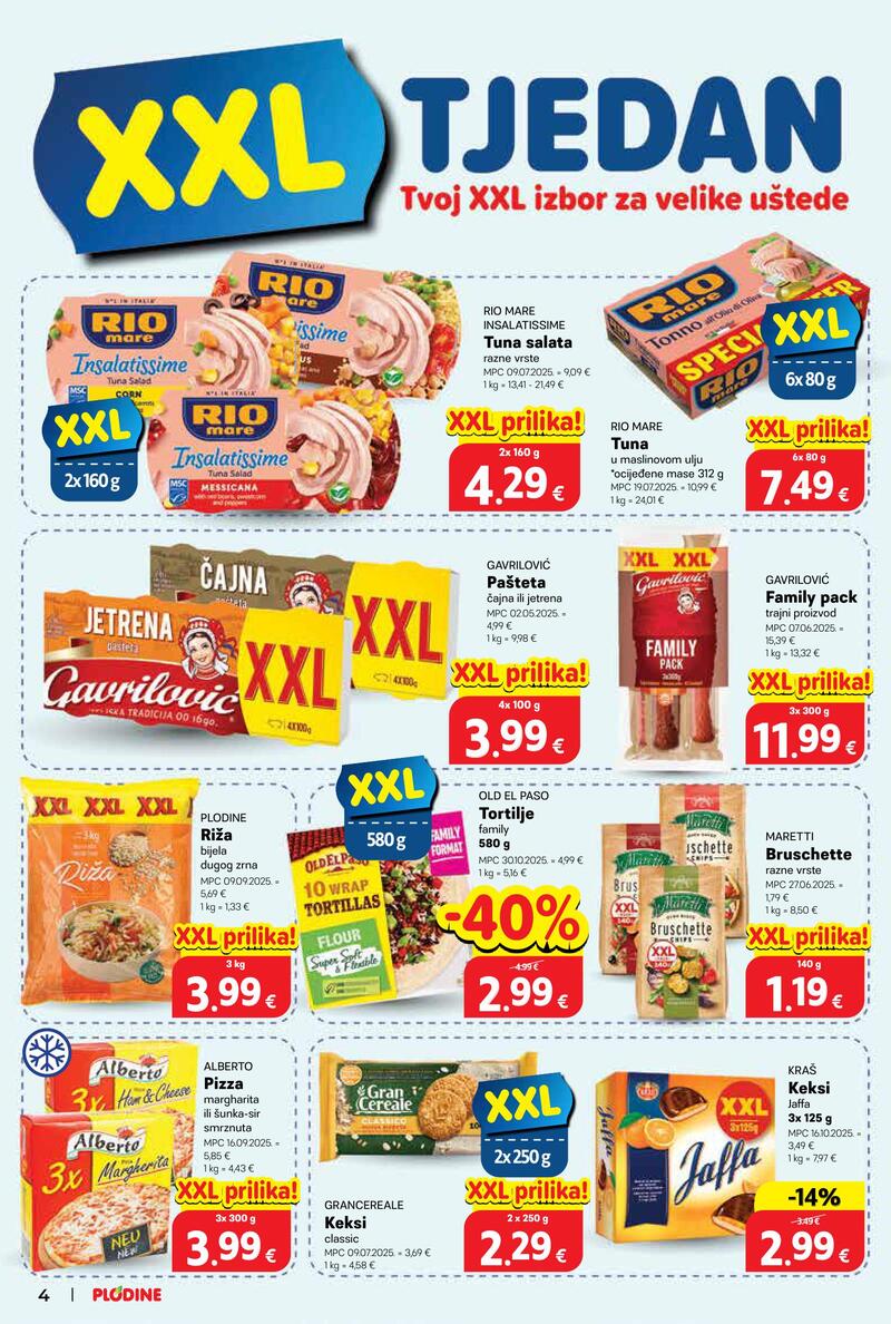 Plodine kataloška akcija