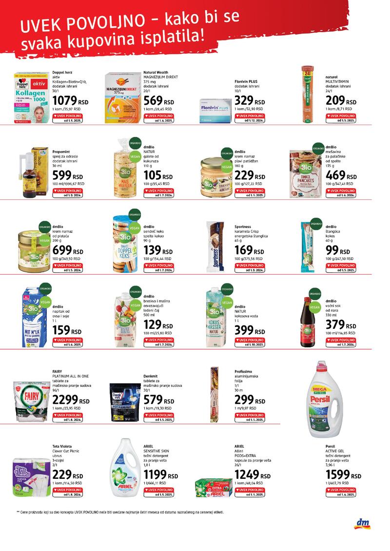 DM Drogerie katalog super cene