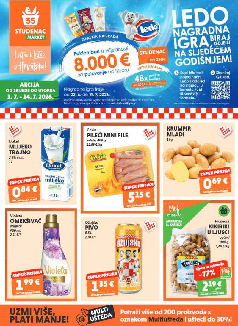 Studenac katalog akcija Tjedna akcija