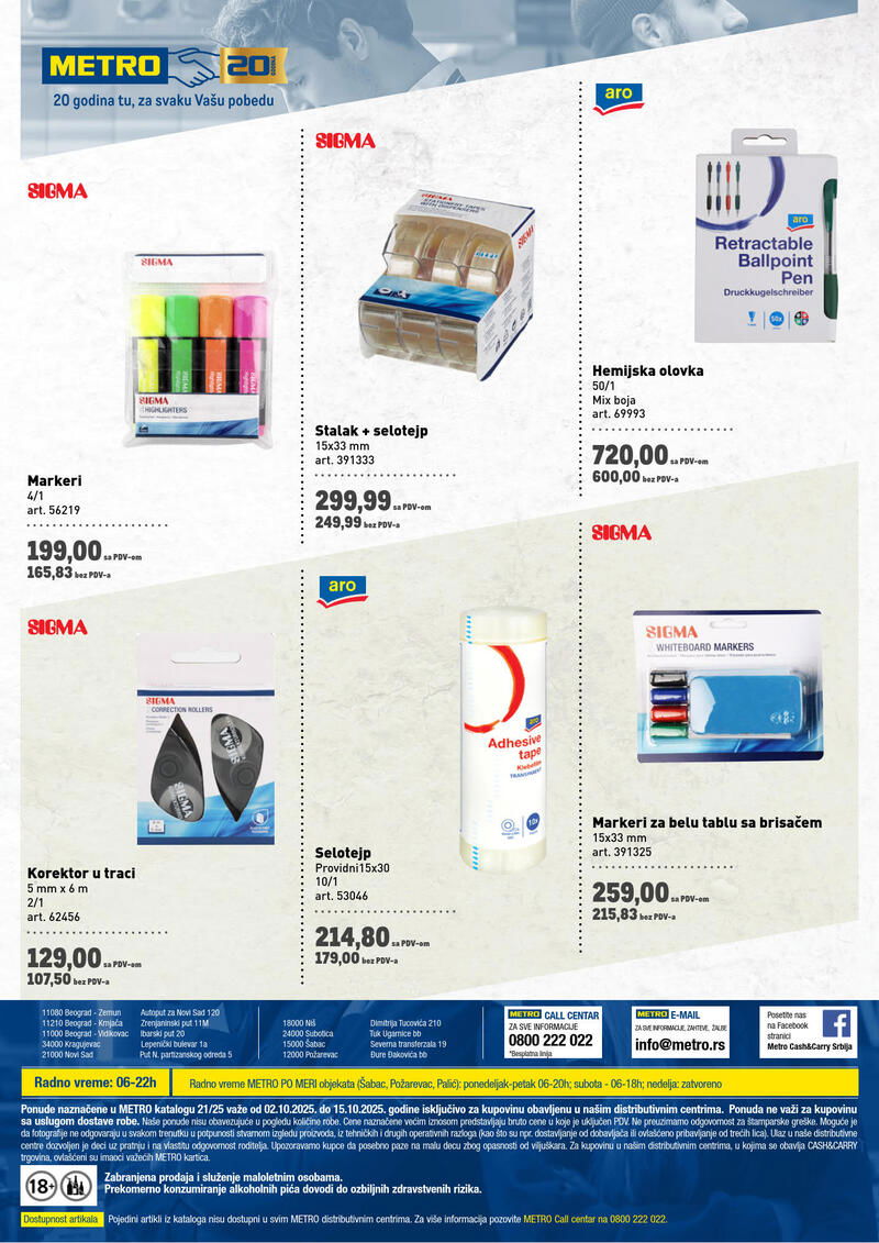Metro katalog akcija