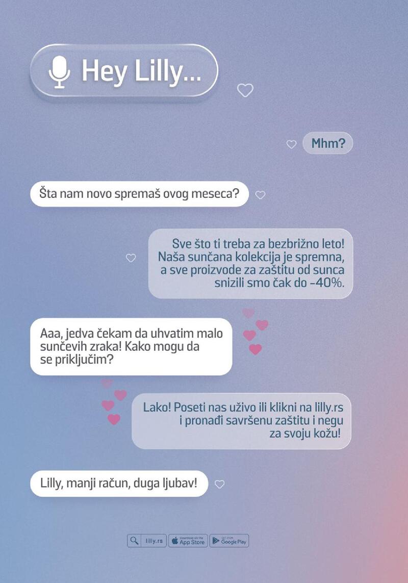 Lilly Drogerie katalog akcija