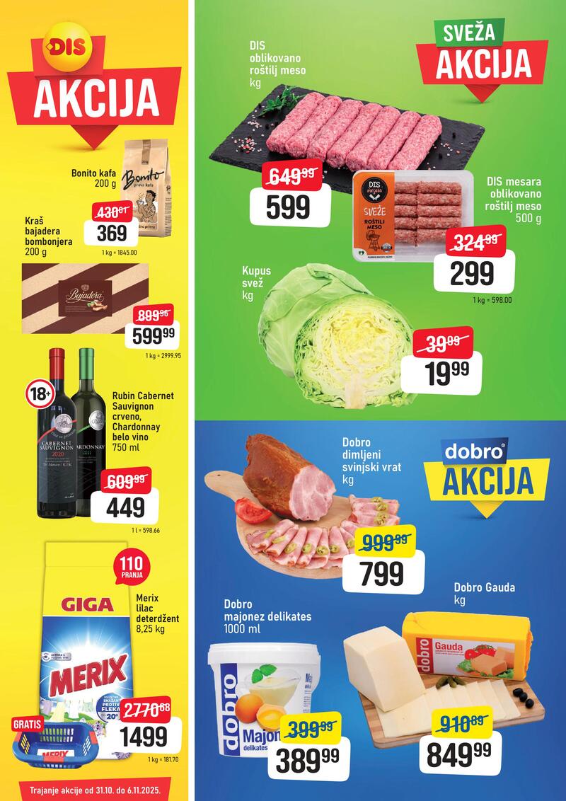 DIS Hipermarket nedeljna akcija