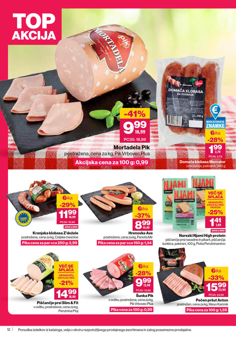 Mercator redni katalog
