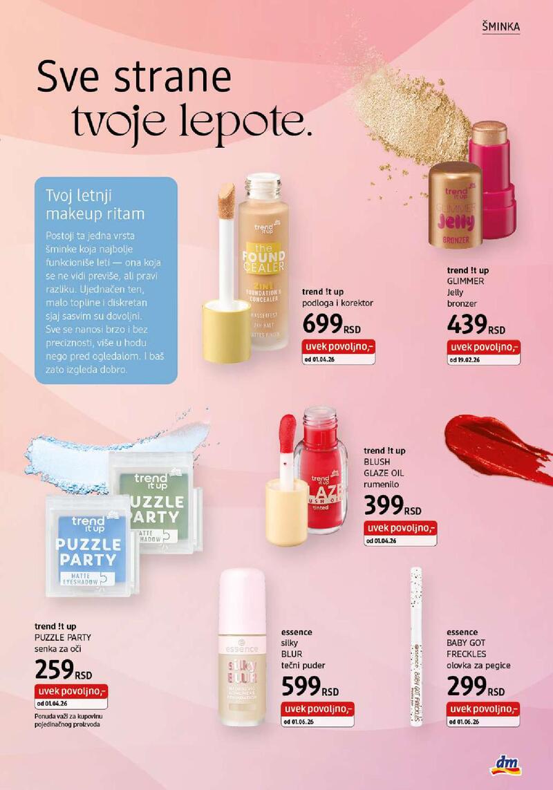 DM Drogerie katalog akcija