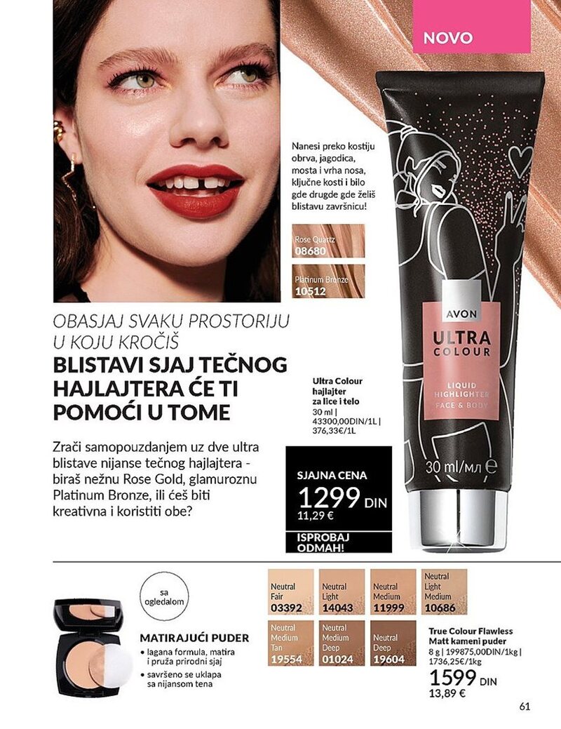 Avon katalog akcija