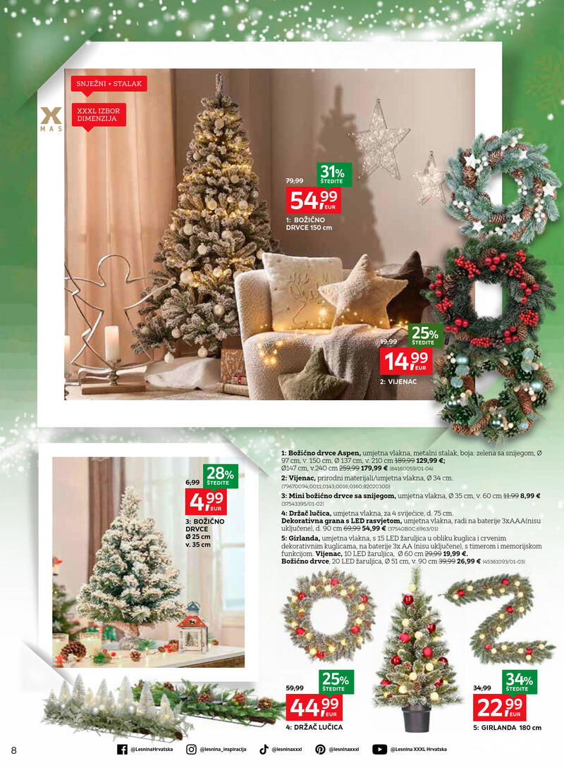 Lesnina XXXL katalog akcija
