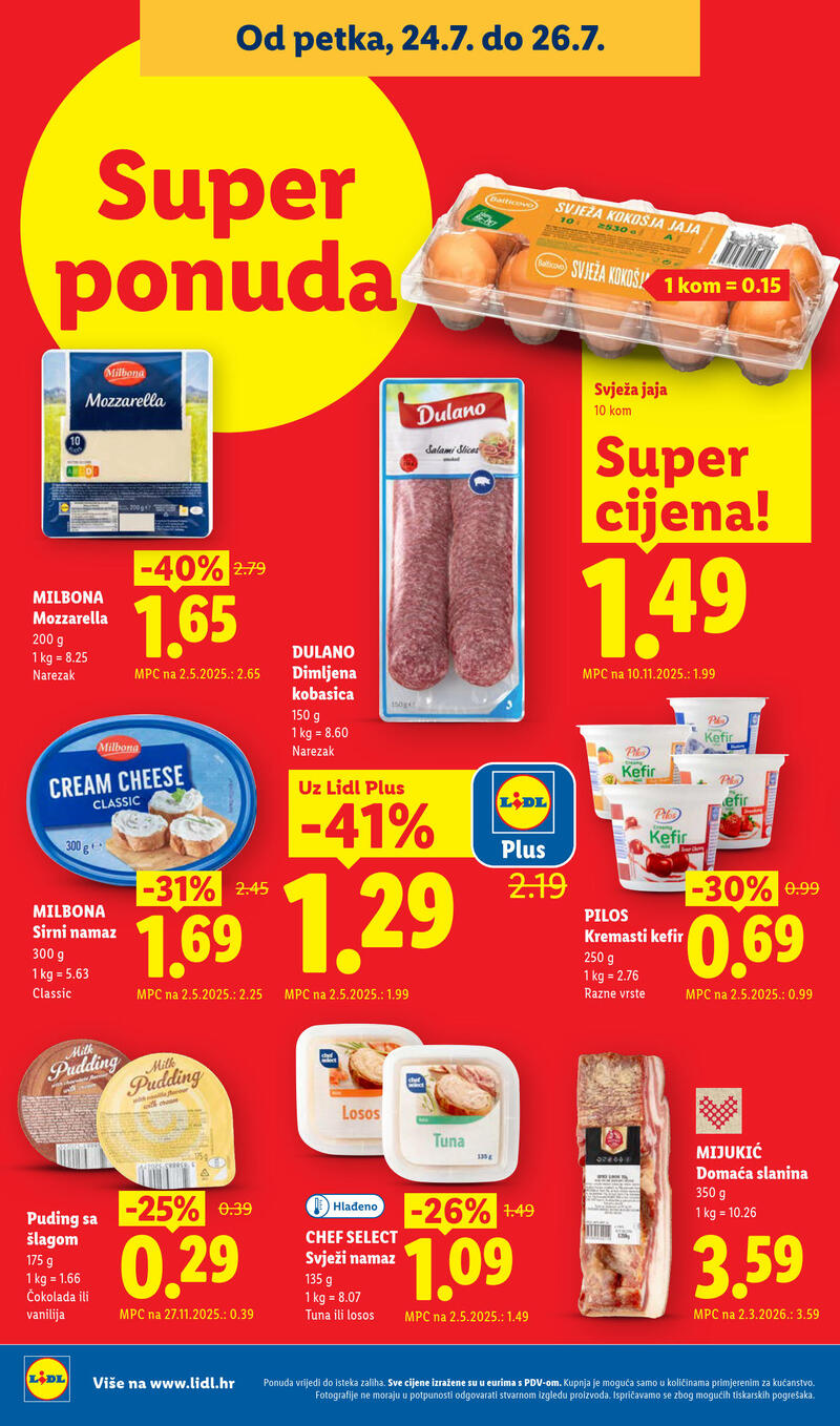 Lidl kataloška akcija