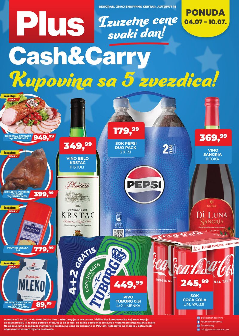 Plus Cash & Carry katalog akcija