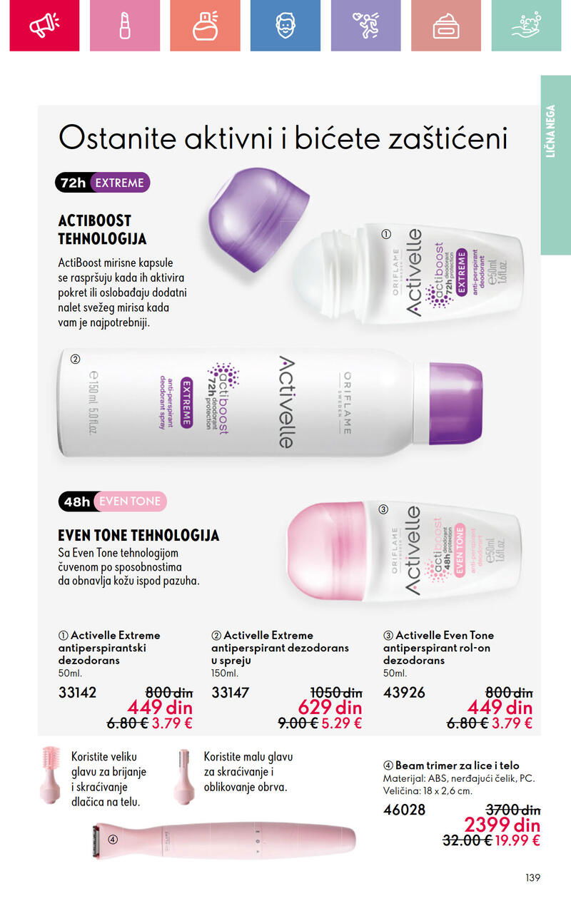 Oriflame katalog akcija