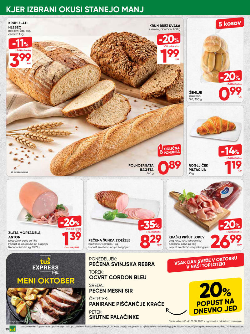 Tuš katalog - Dvotedenska akcija