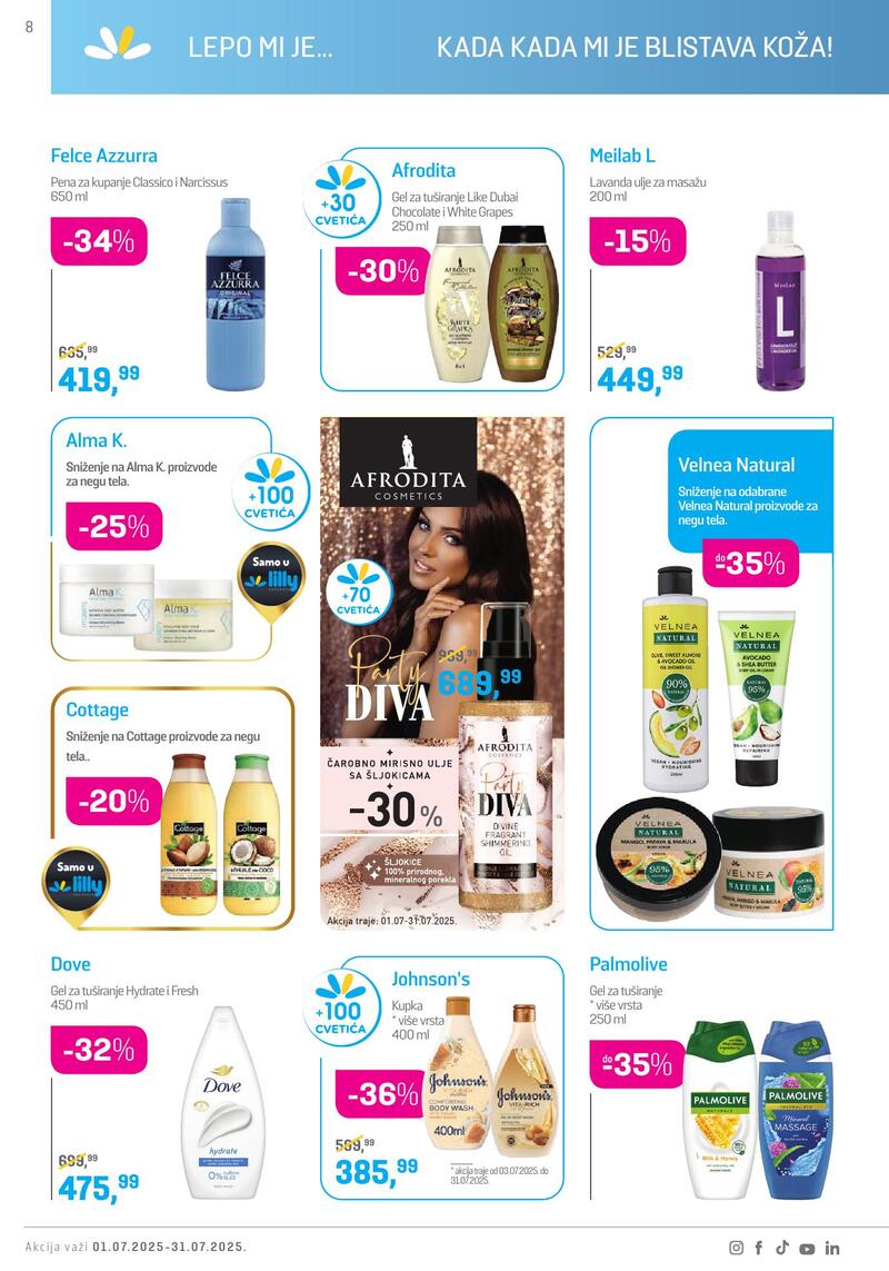 Lilly Drogerie katalog akcija