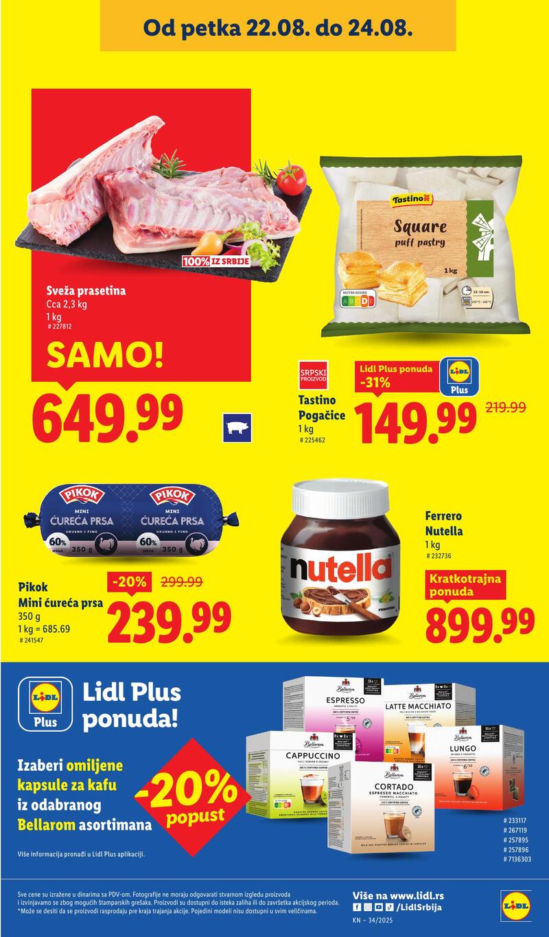 Lidl katalog akcija neprehrana