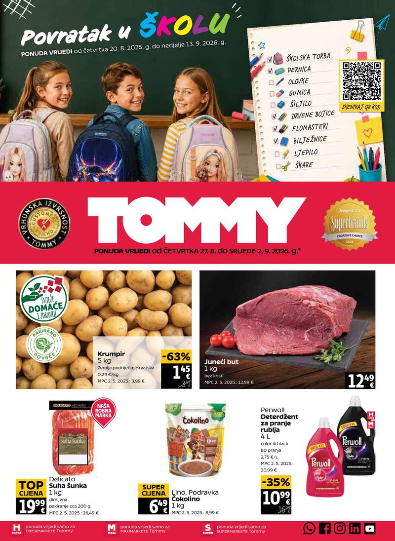 Tommy katalog akcija Akcijski katalog